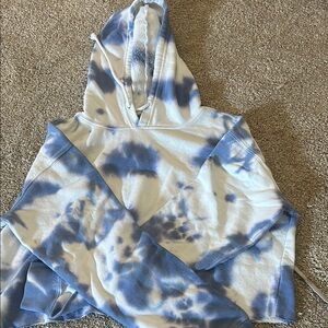 Wild Fable Blue Tie-Dye Kids Hoodie
